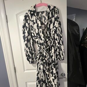 Long sleeve dress.  Casual or can be dressed up.